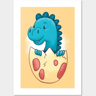 Baby Dinosaur Posters and Art